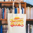 Sunshine & Books For Bookworm Summer Reading Canvas Tote Bag Sunshine & Books For Bookworm Summer Reading Canvas Tote Bag