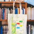 Superman Kryptonite Handbook Premium Tri-Blend Canvas Tote Bag