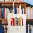 Support Banned Books Freedom I'm With The Banned Canvas Tote Bag Support Banned Books Freedom I'm With The Banned Canvas Tote Bag