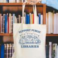 Support Your Local Library Read Banned Books Librarian Canvas Tote Bag Support Your Local Library Read Banned Books Librarian Canvas Tote Bag