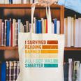 I Survived Reading Banned Books All I Got Was Smarter Canvas Tote Bag