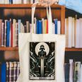 Tarot Cards Guide Book Esoteric Mysticism Clothing Tarot Card Justice Canvas Tote Bag