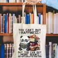 Teacher Bookworm Book Lover Panda Reading Book Librarian Tee Canvas Tote Bag