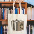 Tiny Portals Big Stories Book Nook Fantasy Gateway Canvas Tote Bag