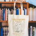 Tired Mom Book Club Running On Coffee Chaos And Chapters Canvas Tote Bag