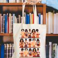 History Month Educated Black Women Girls Reading Books Canvas Tote Bag