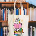 Unicorn Read Reading Book Librarian America Girls Women Canvas Tote Bag Unicorn Read Reading Book Librarian America Girls Women Canvas Tote Bag