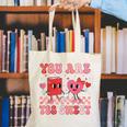 Valentine Day Book You Are Too Sweet Librarian Teacher Kids Canvas Tote Bag