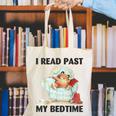 Vintage I Read Past My Bedtime Cute Sleeping Bear Book Lover Canvas Tote Bag Vintage I Read Past My Bedtime Cute Sleeping Bear Book Lover Canvas Tote Bag