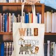 Wild About Reading Book Reader Book Nerd Book Reading Lover Premium Tri-Blend Canvas Tote Bag