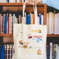I Will Read Books On a Boat & Everywhere Reading Canvas Tote Bag