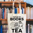 Women's Fueled By Books And Tea Book Lover Bookworm Reading Books Canvas Tote Bag Women's Fueled By Books And Tea Book Lover Bookworm Reading Books Canvas Tote Bag