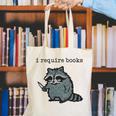 Women's i Require Books Raccoon Canvas Tote Bag Women's i Require Books Raccoon Canvas Tote Bag