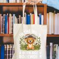 Women's Wild About Reading Book Reader Lion Zoo Animals Kids Canvas Tote Bag