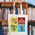 Wrestling Comic Book Wrestler Mexican Lucha Libre Mask Canvas Tote Bag Wrestling Comic Book Wrestler Mexican Lucha Libre Mask Canvas Tote Bag