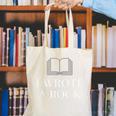 I Wrote a Book Shirt Perfect For Writing Enthusiasts Author Canvas Tote Bag