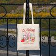 100th Day Of School Teachers 100 Days Of Coffee Chaos Books Canvas Tote Bag 100th Day Of School Teachers 100 Days Of Coffee Chaos Books Canvas Tote Bag