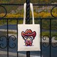 Adorable Book Lover Cowboy With Reading Glasses Cute Canvas Tote Bag Adorable Book Lover Cowboy With Reading Glasses Cute Canvas Tote Bag