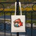 Adorable Book Lover Salmon With Reading Glasses Cute Canvas Tote Bag Adorable Book Lover Salmon With Reading Glasses Cute Canvas Tote Bag