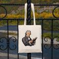 Alexander Hamilton Reading A Book Canvas Tote Bag