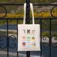 Ally Anti Trump Liberal BLM Love Is Love Banned Books Icons Canvas Tote Bag