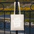 Anti-Social Book Club Canvas Tote Bag