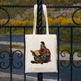 Attila The Hun Reading A Book Canvas Tote Bag Attila The Hun Reading A Book Canvas Tote Bag