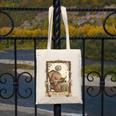 The Aunt Tarot Card Women Skeleton Aunty Book Lover Canvas Tote Bag