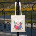 Axolotl Books Readsalotl Reading Bookworm Boys Girls Canvas Tote Bag