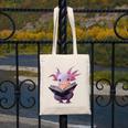 Axolotl Bookworm Reading Book Kawaii Graphic Canvas Tote Bag