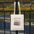 Barely Tolerable Book Lover Floral Quote Pride And Prejudice Canvas Tote Bag