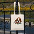 Basset Hound Books Dog Breed Graphic Canvas Tote Bag Basset Hound Books Dog Breed Graphic Canvas Tote Bag