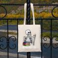 Never Better Skeleton Read Reading Book Librarian Men Women Canvas Tote Bag