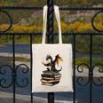 Book Dragon Canvas Tote Bag Book Dragon Canvas Tote Bag