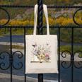 Book Flowers And Butterfly Beautiful Reading Reader Graphic Canvas Tote Bag
