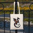 Book Lover Bookworm Reading Books Dragon Canvas Tote Bag