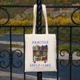 Book Lover Pun Practice Shelf-Care Canvas Tote Bag
