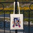 Book Lover Tarot Card The Reader Mystic Skeleton Canvas Tote Bag