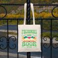 Book And Pajama Pajamas On Book Open Canvas Tote Bag