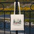 My Book Preference Has Me On The Naughty List Christmas Tree Canvas Tote Bag