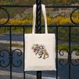 Book Reading Dinosaur T-Rex Dino Bookworm Canvas Tote Bag