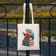 Book Reading Book Reader Manatees Sea Animal Sea Cow Manatee Canvas Tote Bag