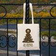 All Booked For Christmas Book Tree Book Lover Teacher Canvas Tote Bag