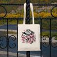 All Booked For Valentine's Coquette Bow Books Teacher Girly Canvas Tote Bag