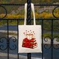 All Booked For Valentine’s Day Reading Teacher Canvas Tote Bag