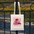 All Booked Valentine's Girly Teacher Coquette Love Canvas Tote Bag All Booked Valentine's Girly Teacher Coquette Love Canvas Tote Bag