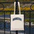 Bookish Vintage Varsity Style Book Lover Art Canvas Tote Bag Bookish Vintage Varsity Style Book Lover Art Canvas Tote Bag