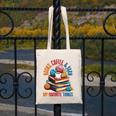 Books Coffee & Yarn Lover My Favorite Things Canvas Tote Bag