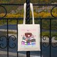 Books Coffee Yarn Lover My Favorite Things Canvas Tote Bag