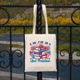 Books Fireworks And Freedom Independence Day Book Lover Canvas Tote Bag